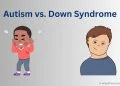 difference between Autism and Down Syndrome