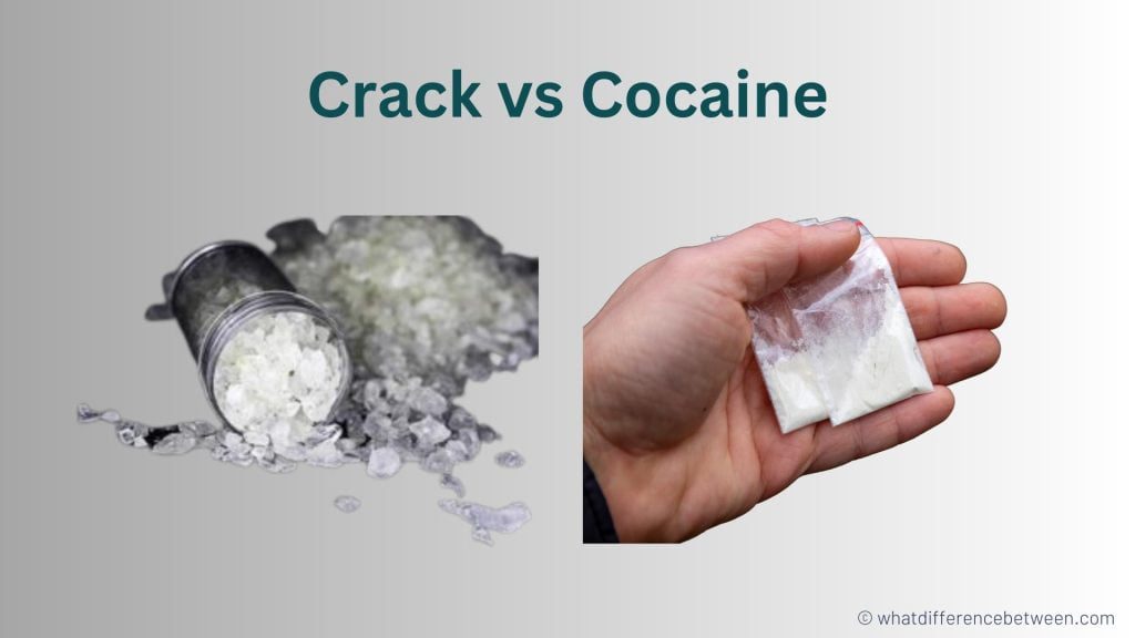 difference between crack and cocaine