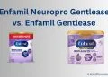 difference between Enfamil Neuropro Gentlease and Enfamil Gentlease