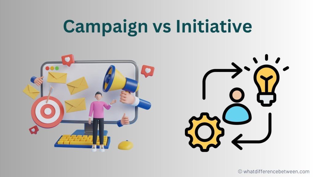 What's the Difference between Campaign and Initiative