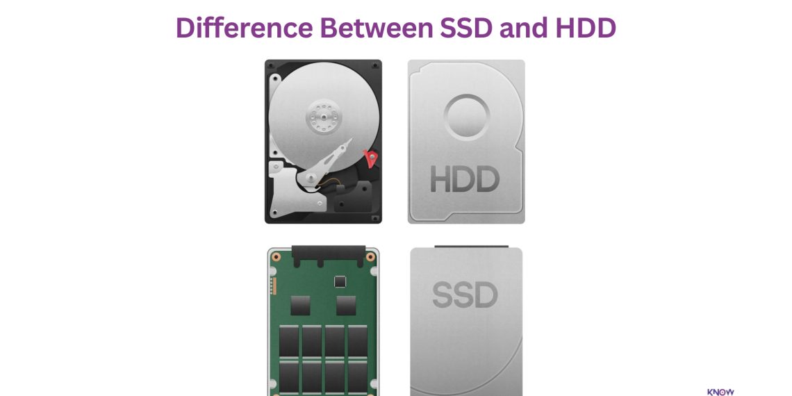 Difference Between SSD and HDD