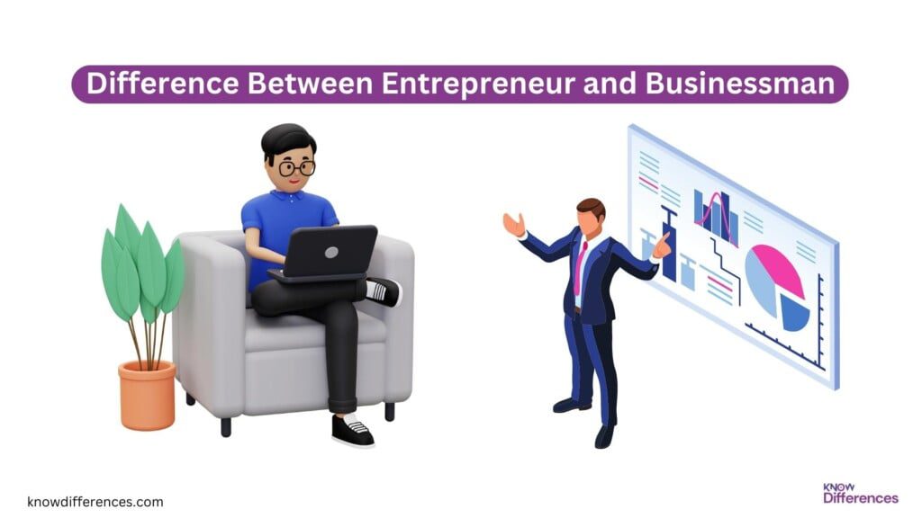 Difference Between Entrepreneur and Businessman