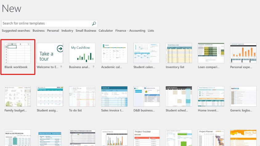 Workbook in Excel